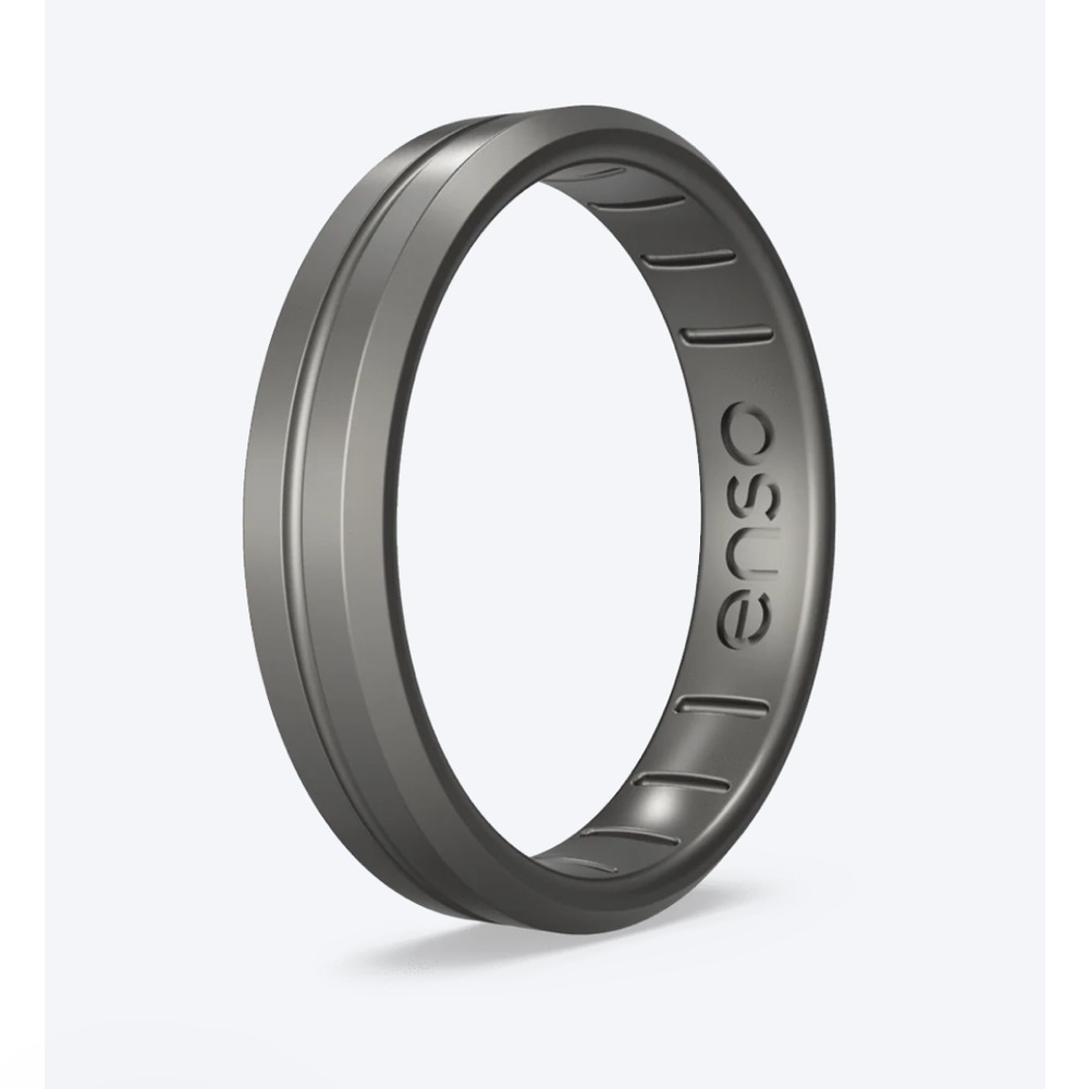 NWT Enso Thin Contour Silicone Ring size 9